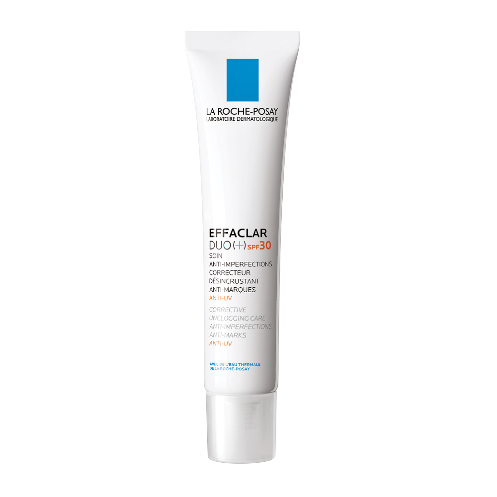 Crema de fata anti-imperfectiuni pentru ten gras cu tendinta acneica SPF 30 Effaclar Duo+, 40 ml, La Roche-Posay