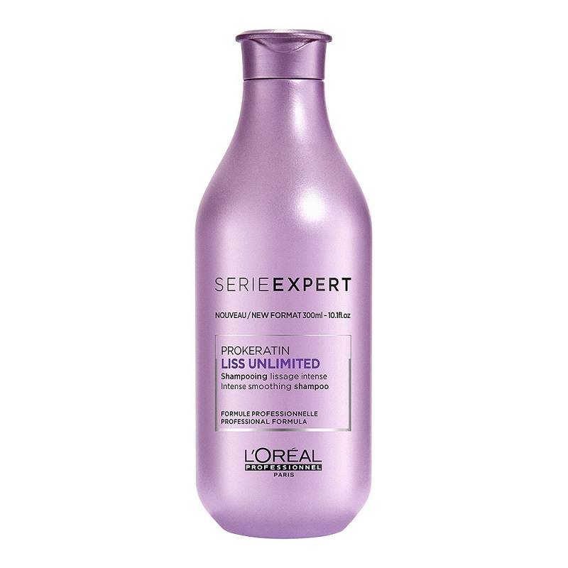 Sampon pentru netezire intensa Pro-keratin Liss Unlimited, 300 ml, Loreal Professionnel