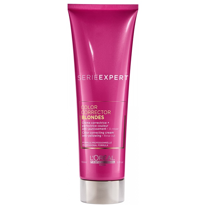 Crema pentru corectarea culorii parului blond Color Corrector Serie Expert, 150 ml, Loreal Professionnel