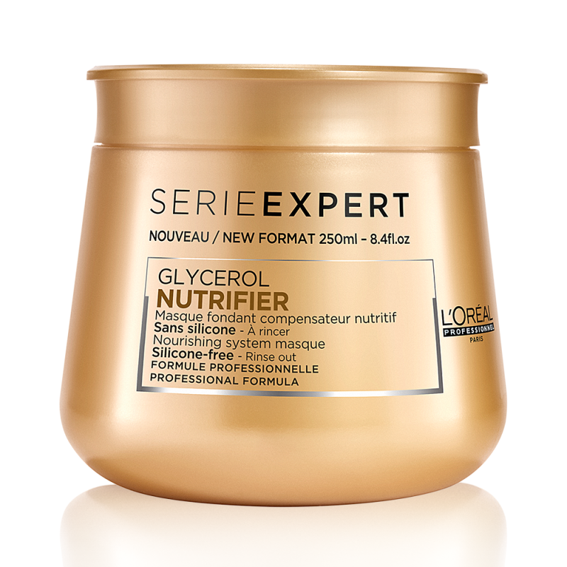 Masca hranitoare pentru par uscat si deteriorat Nutrifier Serie Expert, 250 ml, Loreal Professionnel