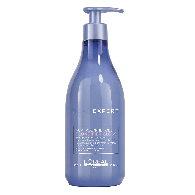 Sampon pentru stralucirea parului blond Serie Expert Blondifier Gloss, 500 ml, Loreal Professionnel