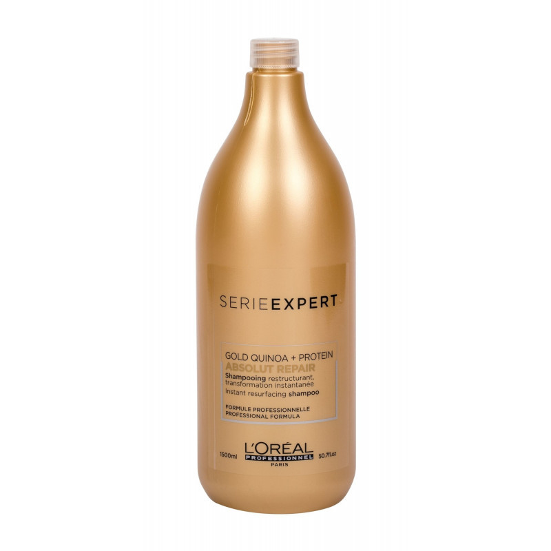 Sampon pentru par foarte deteriorat Serie Expert Absolut Repair Gold Quinoa, 1500 ml, Loreal Professionnel