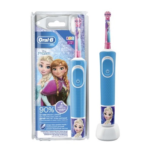 Periuta electrica pentru copii Braun Vitality D100 Frozen, Oral-B