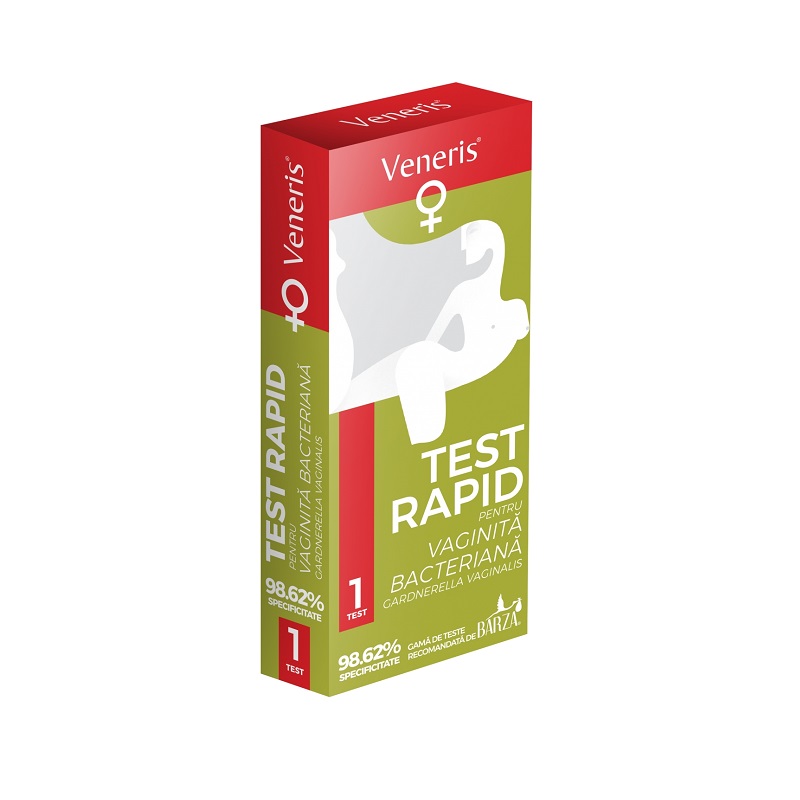 Test rapid de vaginita bacteriana Gardnerella, 1 test, Veneris