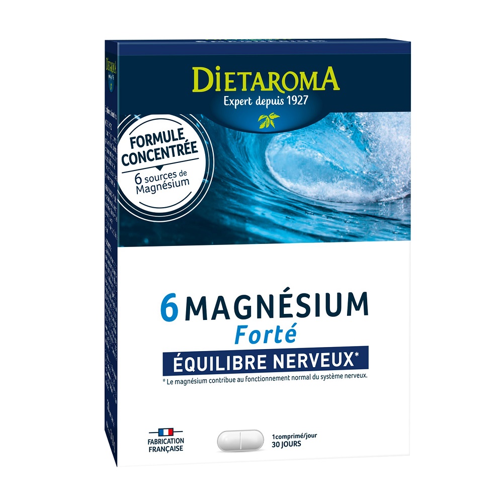 6 Magnesium Forte, 30 comprimate, Laboratoires Dietaroma