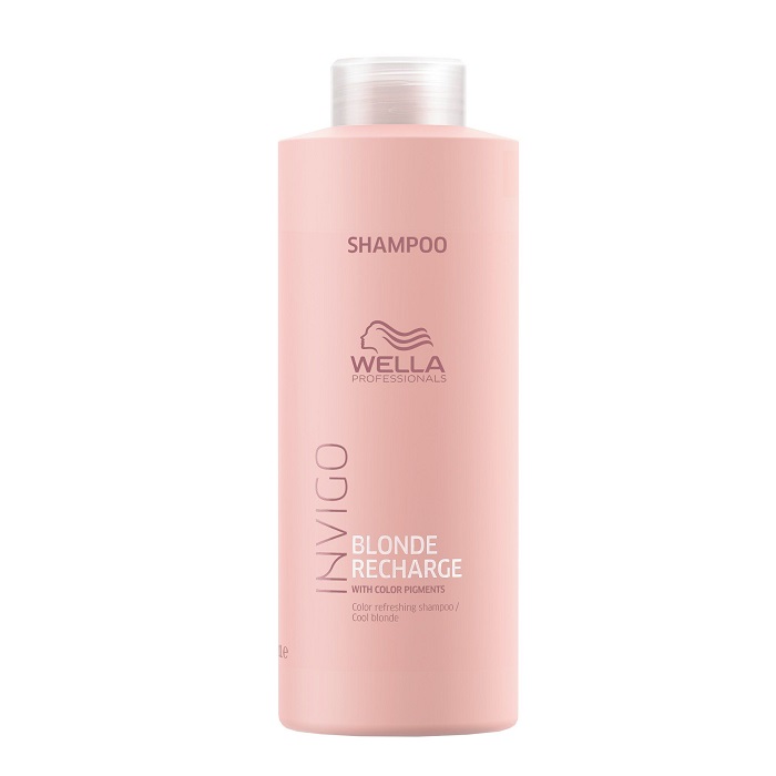 Sampon pentru par blond Invigo Invigo Blonde Recharge, 1000 ml, Wella Professionals