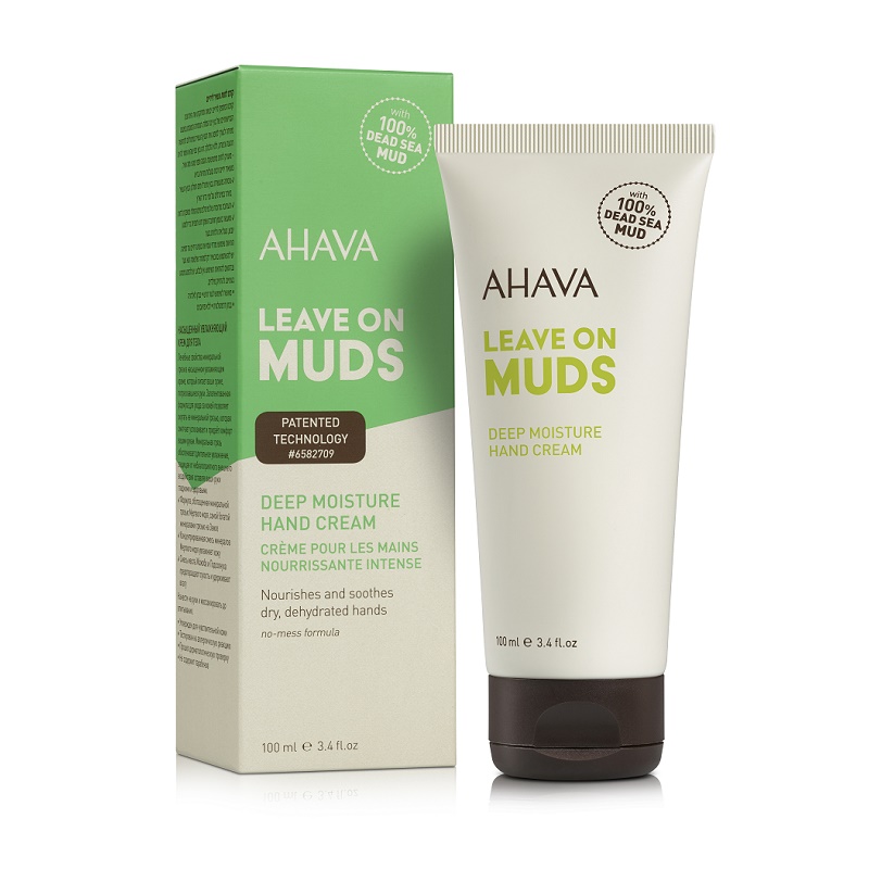 Crema de maini pe baza de namol LEAVE ON MUDS (84516065), 100 ml, Ahava  