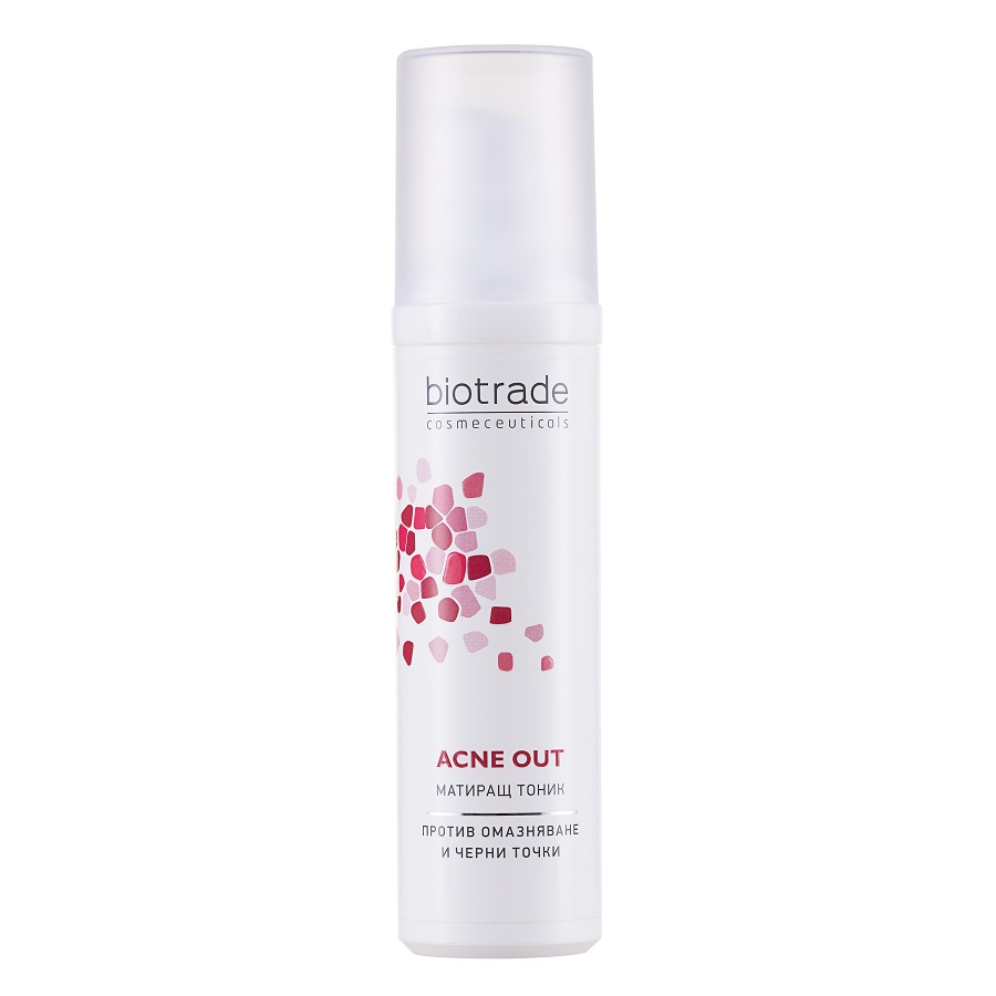 Lotiune tonica matifianta Acne Out, 60 ml, Biotrade