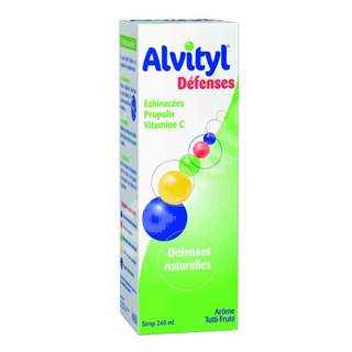 Alvityl Defences Sirop, 240 ml, Urgo