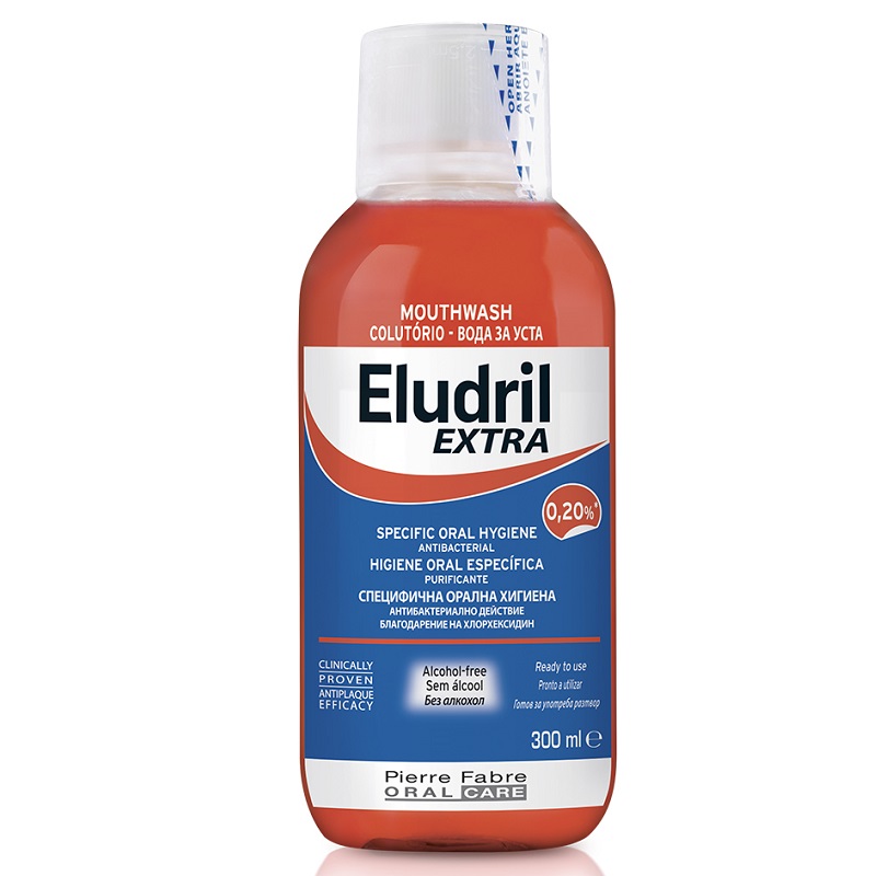 Apa de gura, 300 ml, Eludril Extra