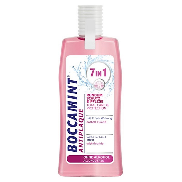 Apa de gura 7 in 1 Total Care & Protection, 500 ml, Boccamint