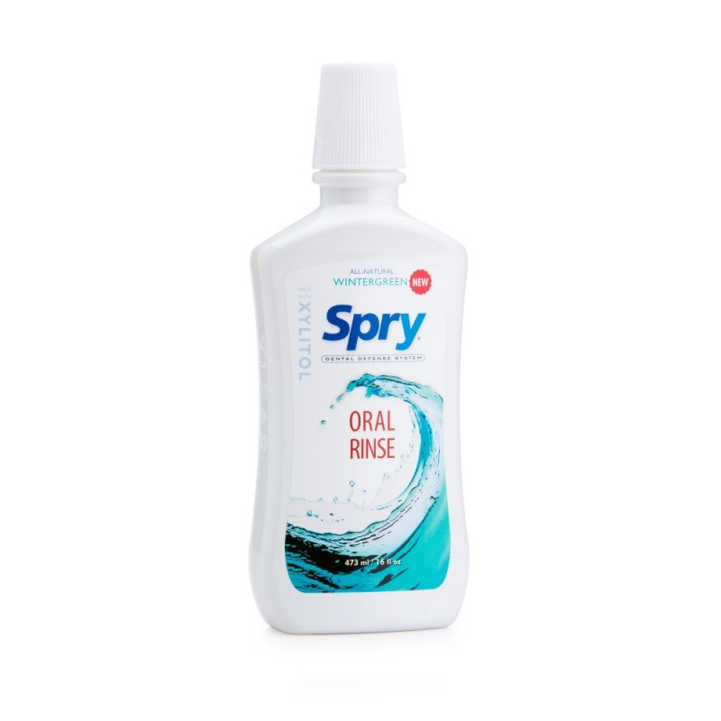 Apa de gura Wintergreen Spry, 473 ml, Xlear 