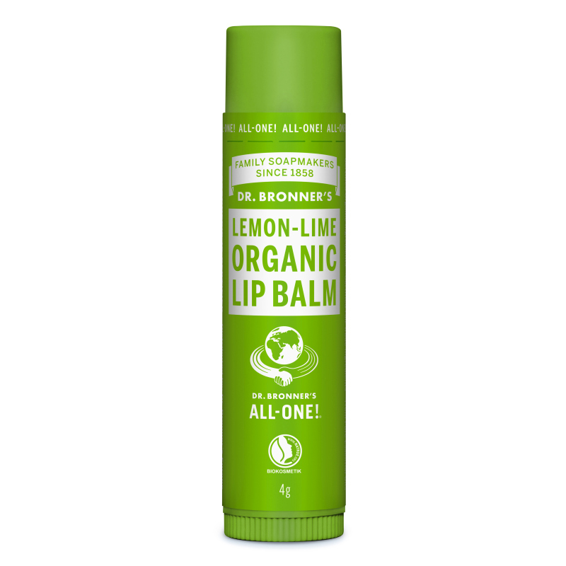 Balsam de buze lemon lime Organic, 4 g, Dr. Bronner's