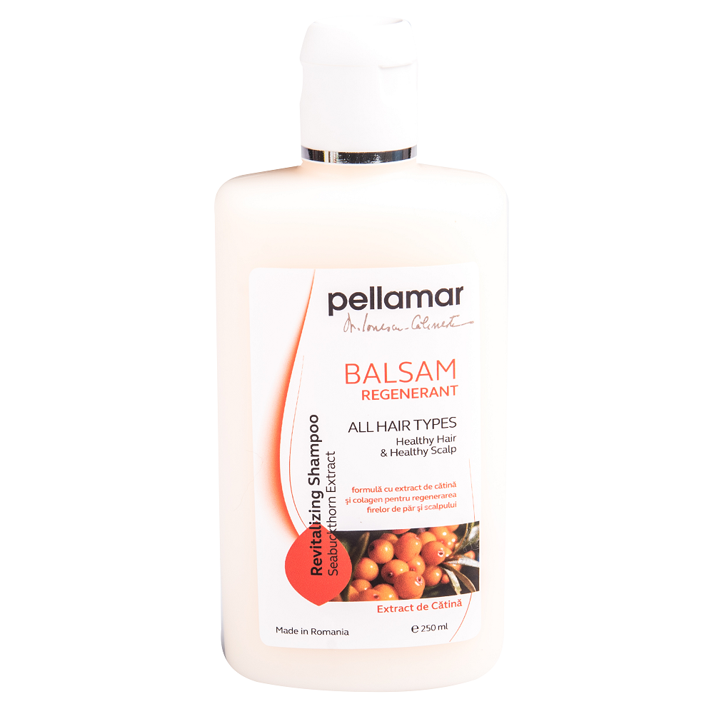 Balsam regenerant cu ulei de catina Beauty Hair, 250 ml, Pellamar 