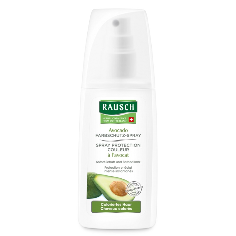 Balsam spray pentru par vopsit cu avocado, 100 ml, Rausch