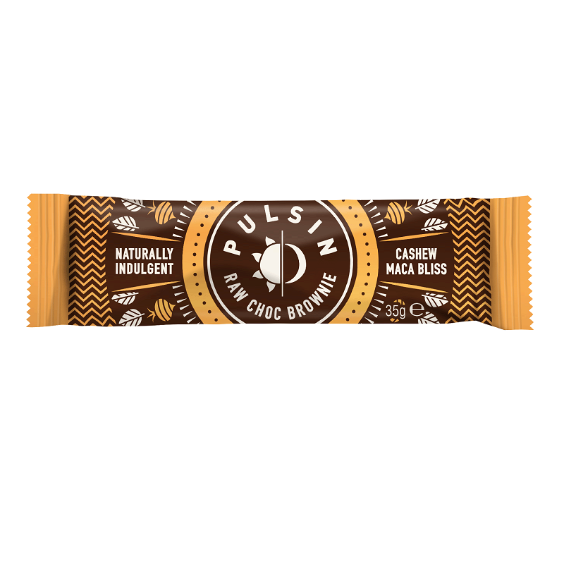 Baton cu maca si cacao, 35 g, Pulsin 