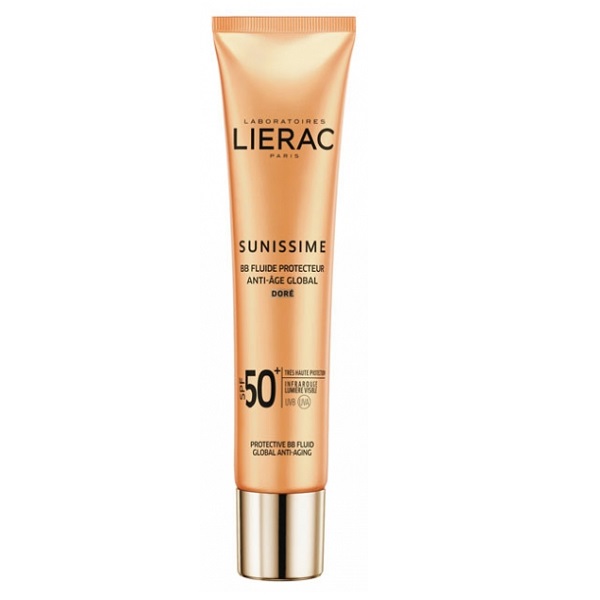 BB Fluid dore protector cu SPF 50+ Sunissime, 40 ml, Lierac