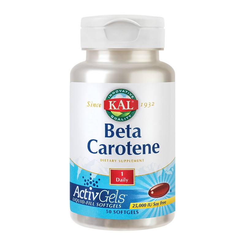 Beta Caroten 25.000UI Kal, 50 capsule, Secom