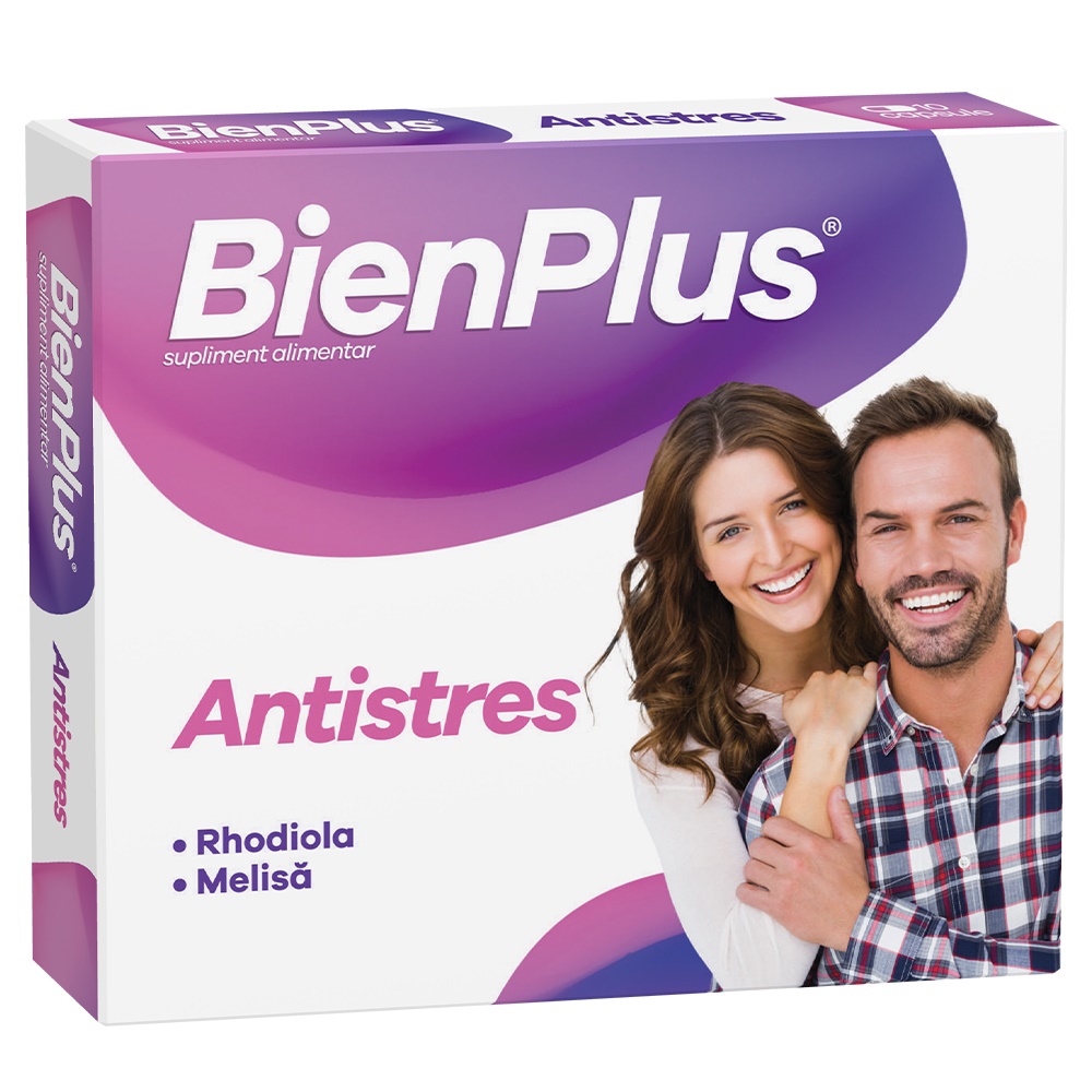 Bien Plus Antistres, 10 capsule, Fiterman Pharma