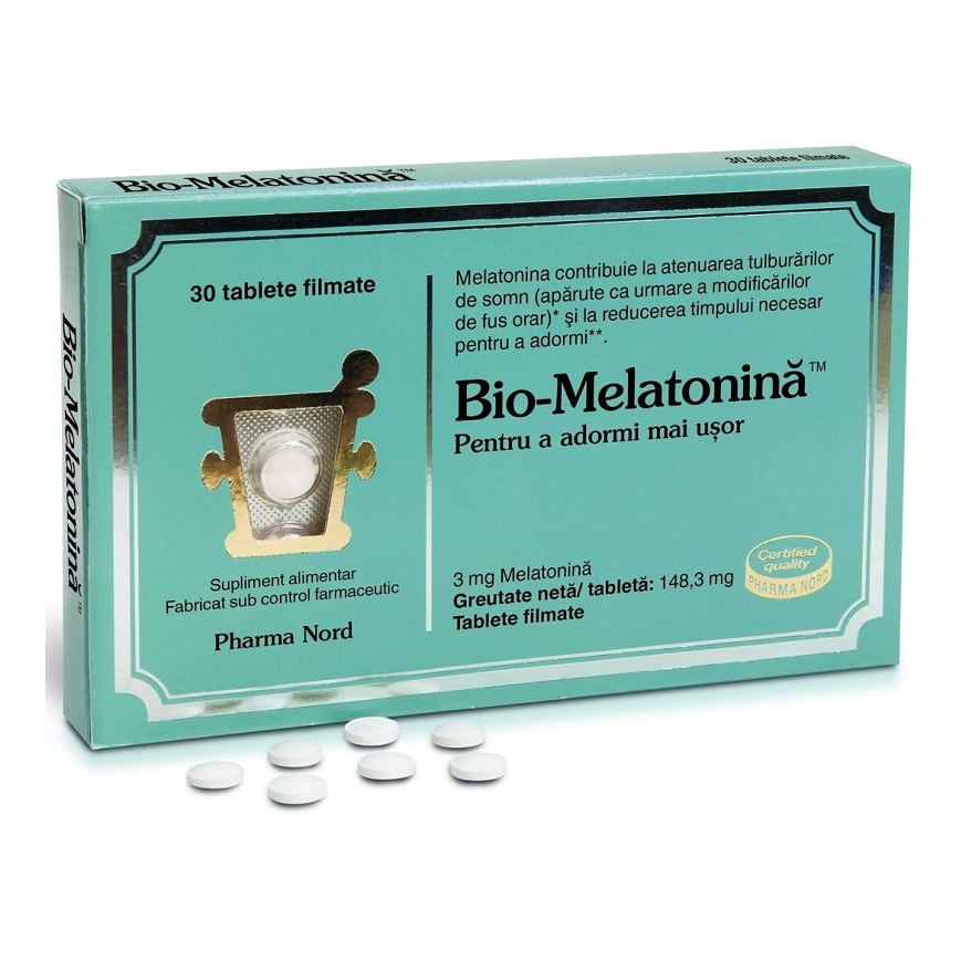 Bio-Melatonina, 30 tablete, Pharma Nord