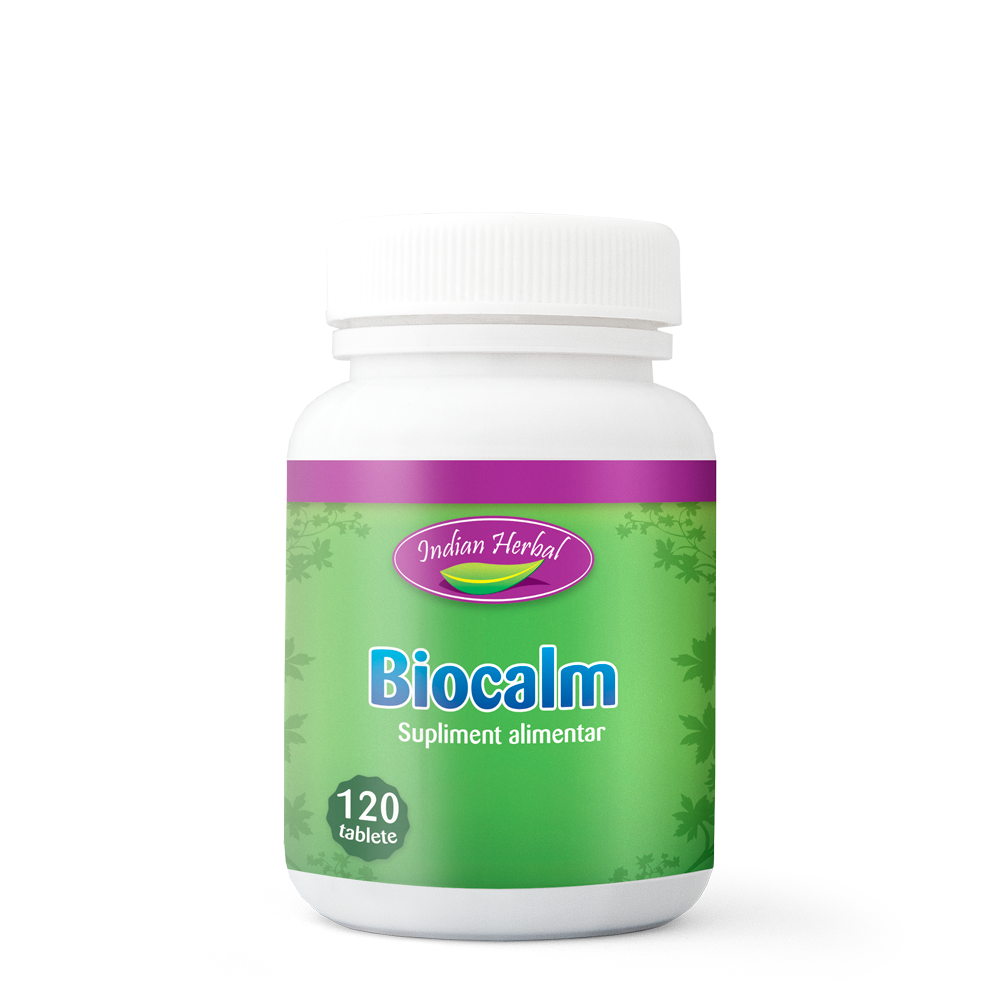 Biocalm, 120 tablete, Indian Herbal