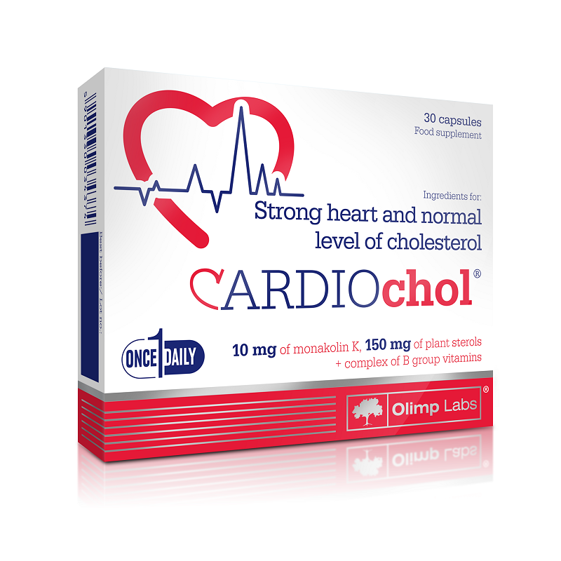 Cardiochol, 30 capsule, Medicinas 