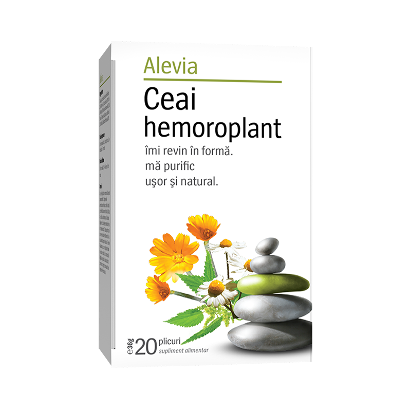 Ceai hemoroplant, 20 plicuri, Alevia