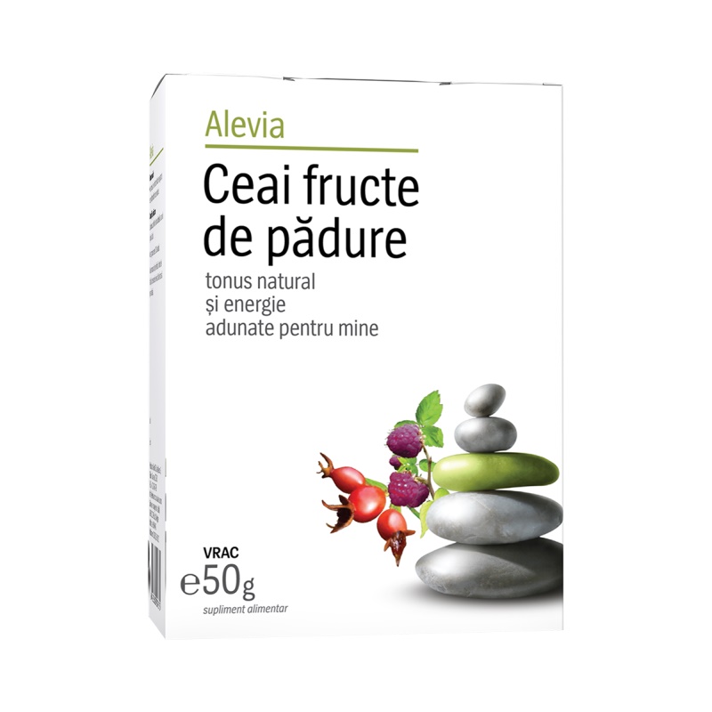 Ceai fructe de padure, 50 g, Alevia