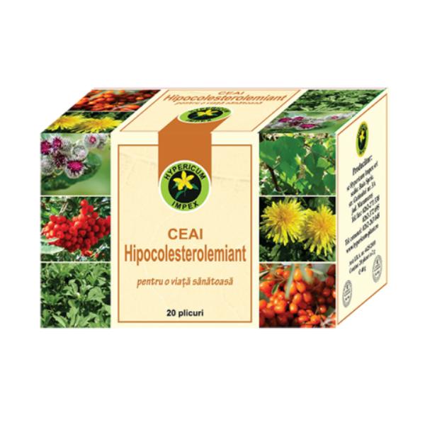 Ceai Hipocolesterolemiant, 20 plicuri, Hypericum