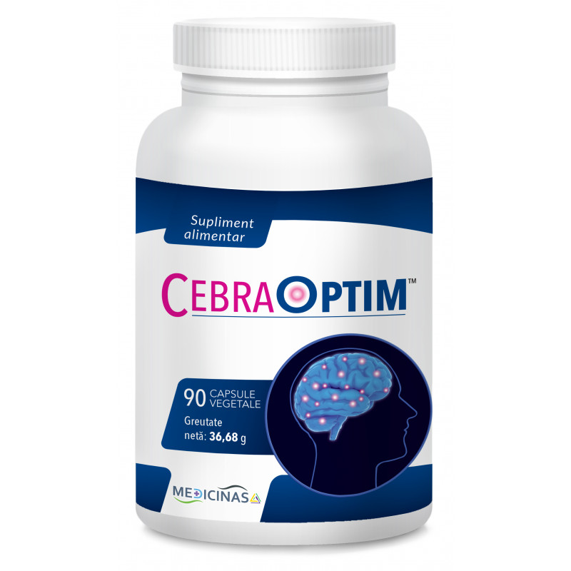 Cebraoptim, 90 capsule, Medicinas