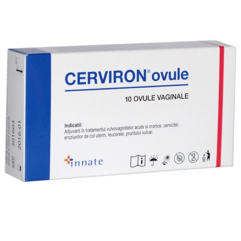 Cerviron, 10 ovule, Innate