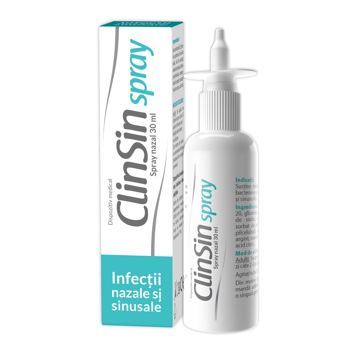 Clinsin spray nazal, 30 ml, Zdrovit