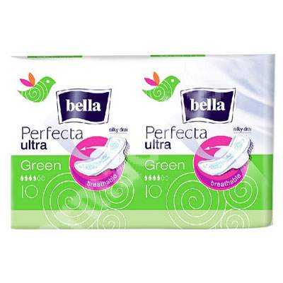 Absorbante Perfecta Ultra Green, 20 bucati, Bella