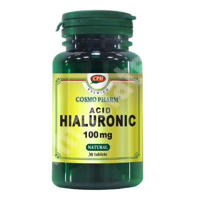 Acid Hialuronic 100mg, 30 tablete, Cosmopharm