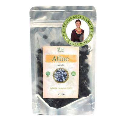 Afine uscate, 125 g, Obire