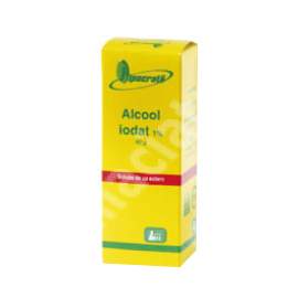 Alcool Iodat 1%, 40 g, Omega Pharma