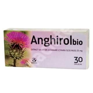 Anghirol bio, 30 drajeuri, Biofarm