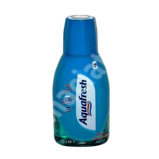 Apa de gura fara alcool Mint, 300 ml, Aquafresh