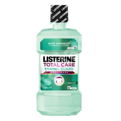 Apa de gura Total Care Enamel Guard, 500 ml, Listerine 