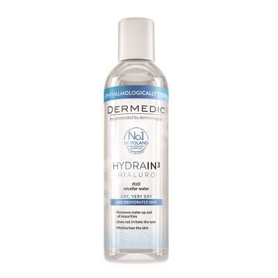 Apa micelara H2O Hydrain3 Hialuro, 200 ml, Dermedic