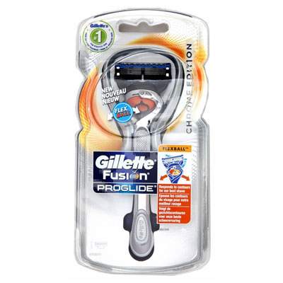 Aparat de ras Gillette Fusion Proglide Chrome edition, P&G