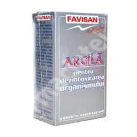 Argila pulbere, 100 g, Favisan