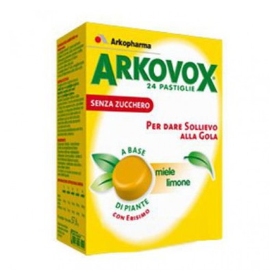 Arkovox cu Miere si Lamaie, 24 capsule, Arkopharma