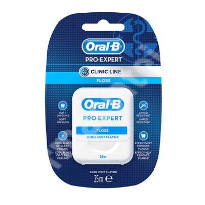 Ata dentara Pro-Expert Clinic Line, 25 m,  Oral-B