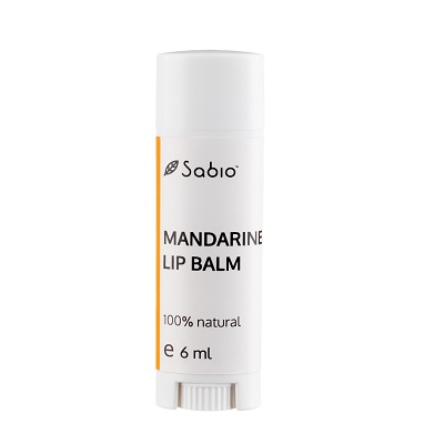 Balsam de buze cu mandarine, 6 ml, Sabio