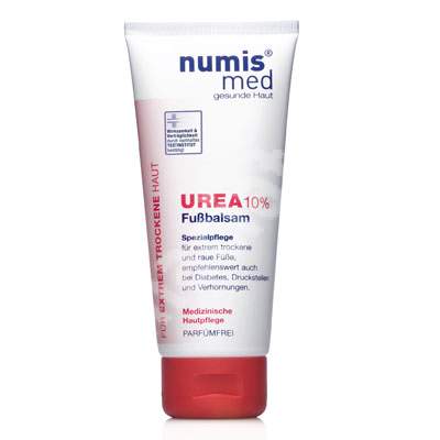 Balsam dermatocosmetic cu uree 10% pentru picioare uscate si foarte uscate, 100 ml, NumisMed