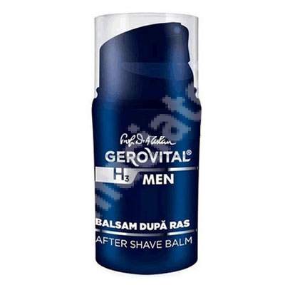 Balsam dupa ras H3 Men, 50 ml, Gerovital