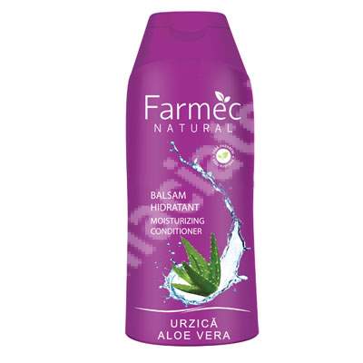 Balsam hidratant cu urzica si aloe vera, 200 ml, Farmec