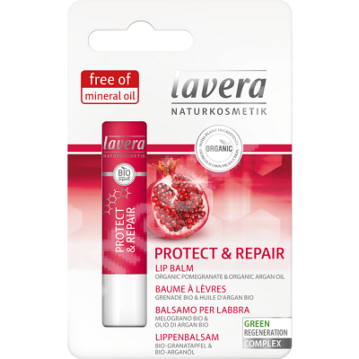 Balsam bio de buze pentru protectie si reparare, 4.5 g, Lavera