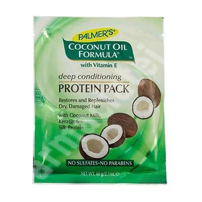 Balsam tratament pentru par deteriorat Protein Pack, 60 g, Palmer's